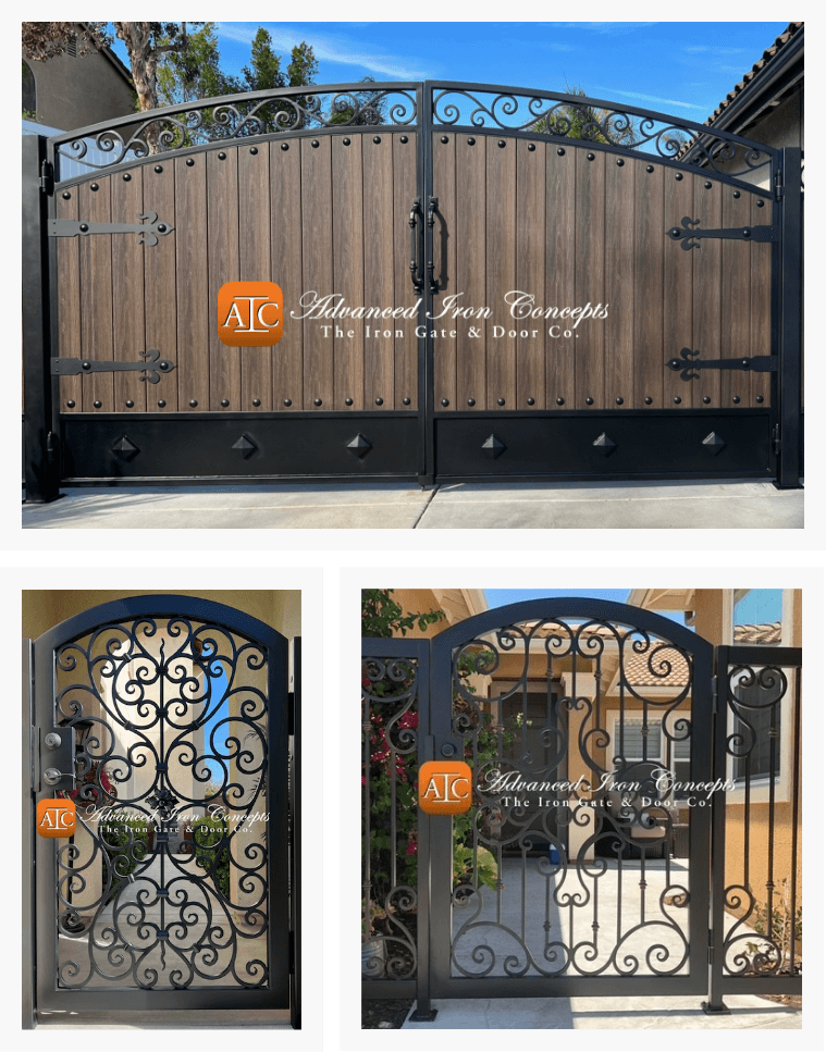 Elegant & Durable Wrought Iron Doors in Palm Springs, CA