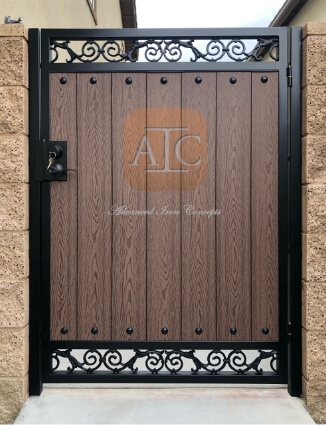 Timeless Wrought Iron Doors in Palm Springs, CA