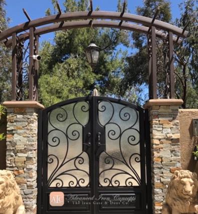 Glass & Iron Gates